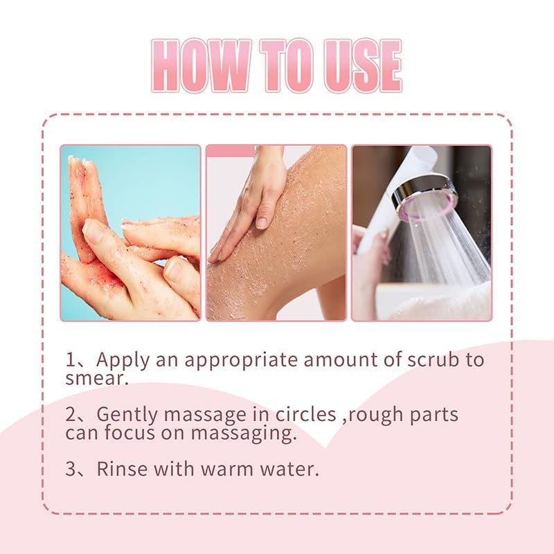 Azúcar Glow Exfoliator - Natural Sugar Face & Body Scrub for Deep Cleansing, Skin Exfoliation & Rejuvenation | Gentle Facial & Full Body Care for Smooth, Glowing Skin | Perfect for Daily Skincare Routine & Spa Treatment at Home