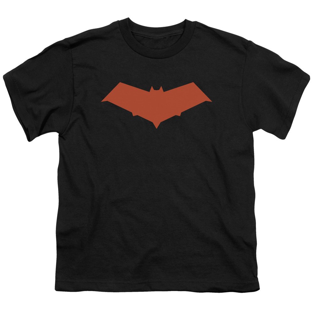 Batman Red Hood Unisex Youth T-Shirt | Superhero Graphic Tee for Kids & Teens | Perfect for Cosplay, Halloween & Comic Con