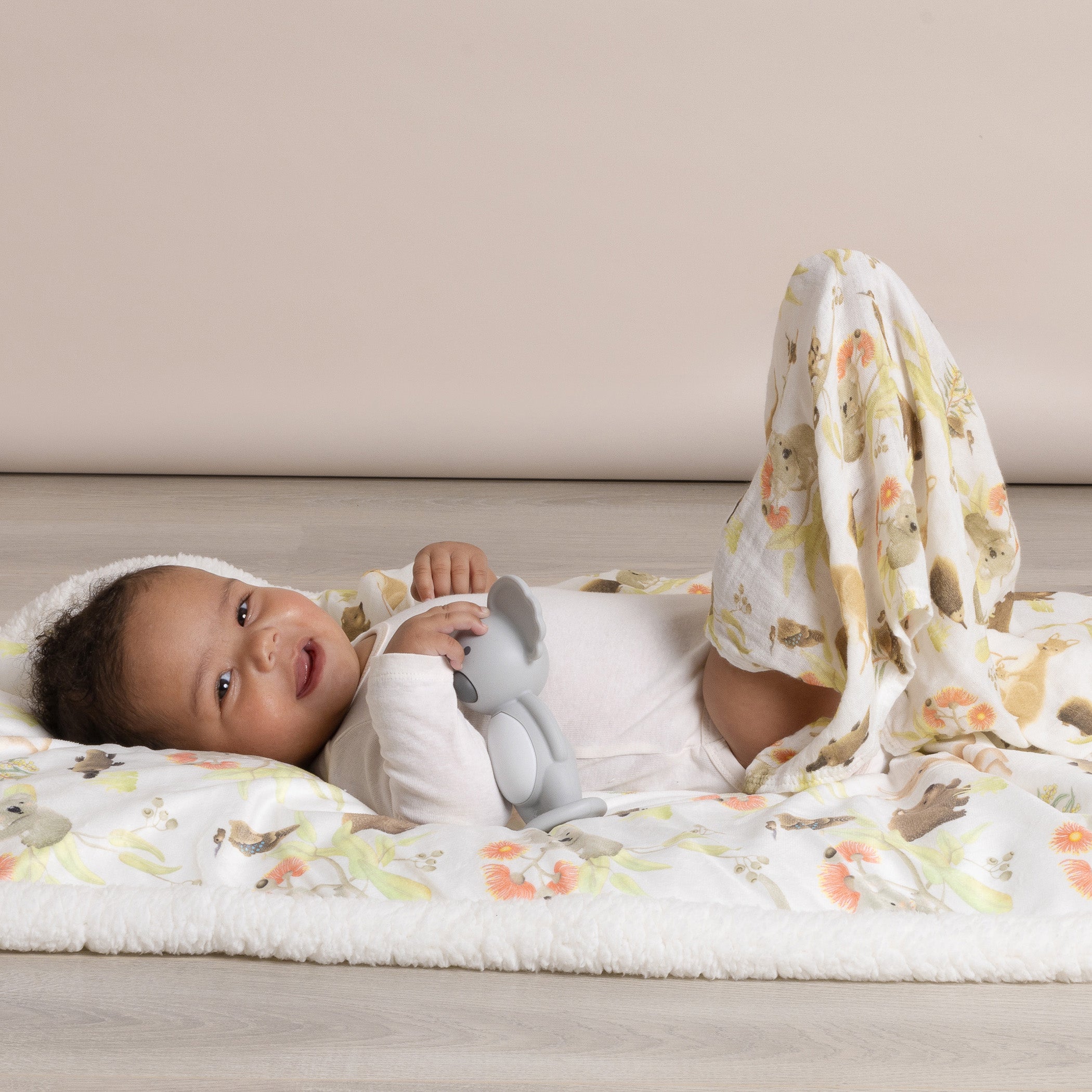 Premium Aussie Animals 3-Pack Muslin Swaddle Blankets - Soft Baby Wraps for Newborns & Infants | Perfect for Swaddling, Nursing Cover, and Stroller Blanket
