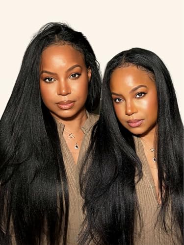 Natural Color│Yaki Straight V Part Wig
