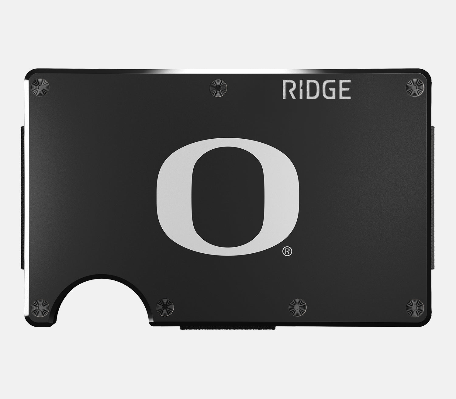 Ridge Wallet for Men - Slim Minimalist RFID Blocking Front Pocket Wallet - Oregon Ducks Edition - Perfect for Everyday Carry & Gifts