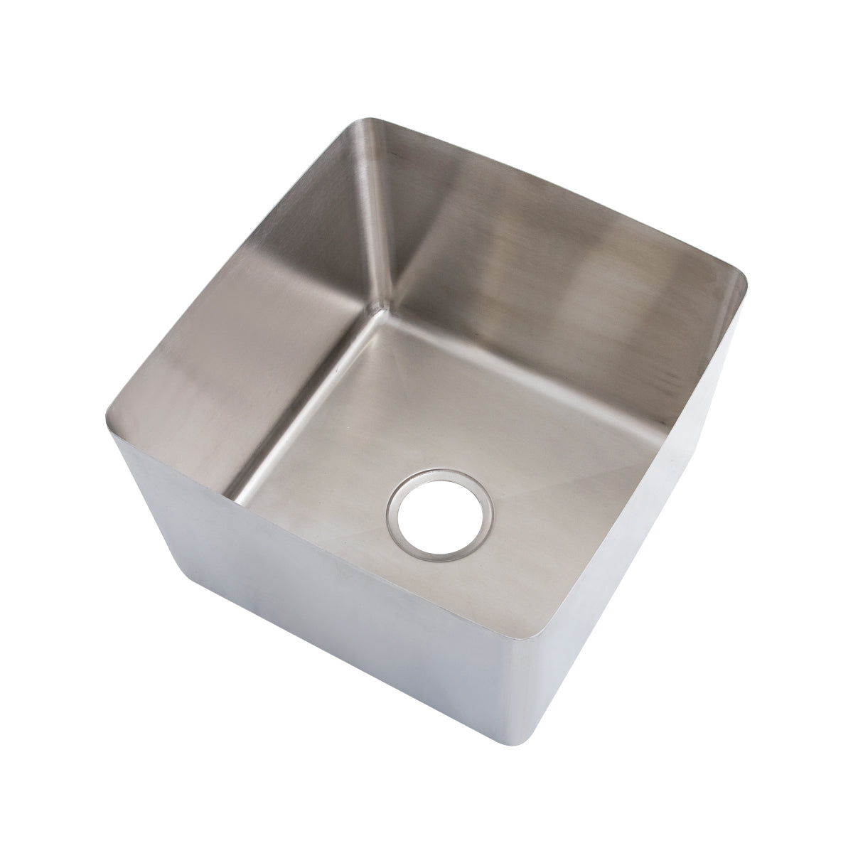 3Monkeez 1.2mm Stainless Steel Kitchen Sink Bowl - 600mm x 450mm x 250mm, 90mm Outlet - Durable & Rustproof for Home, Restaurant & Commercial Use