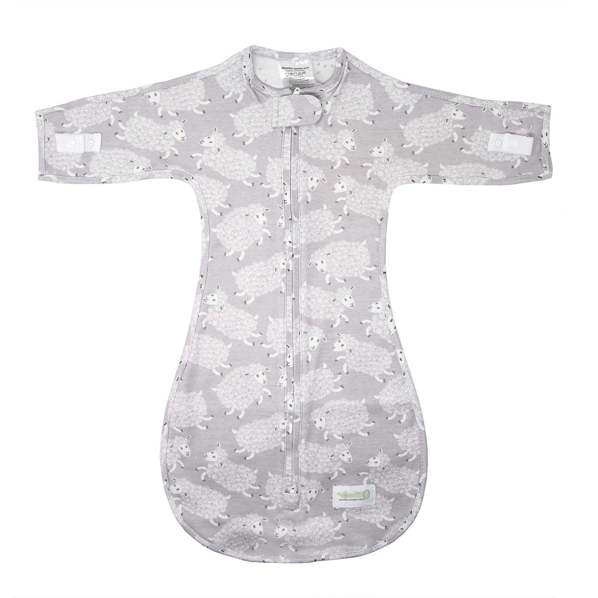 Woombie Soothing Sleep Sack for Babies - Soft Infant Swaddle with Pacifier Holder | Perfect for Newborns & Toddlers, Ideal for Safe Sleep, Naptime & Travel