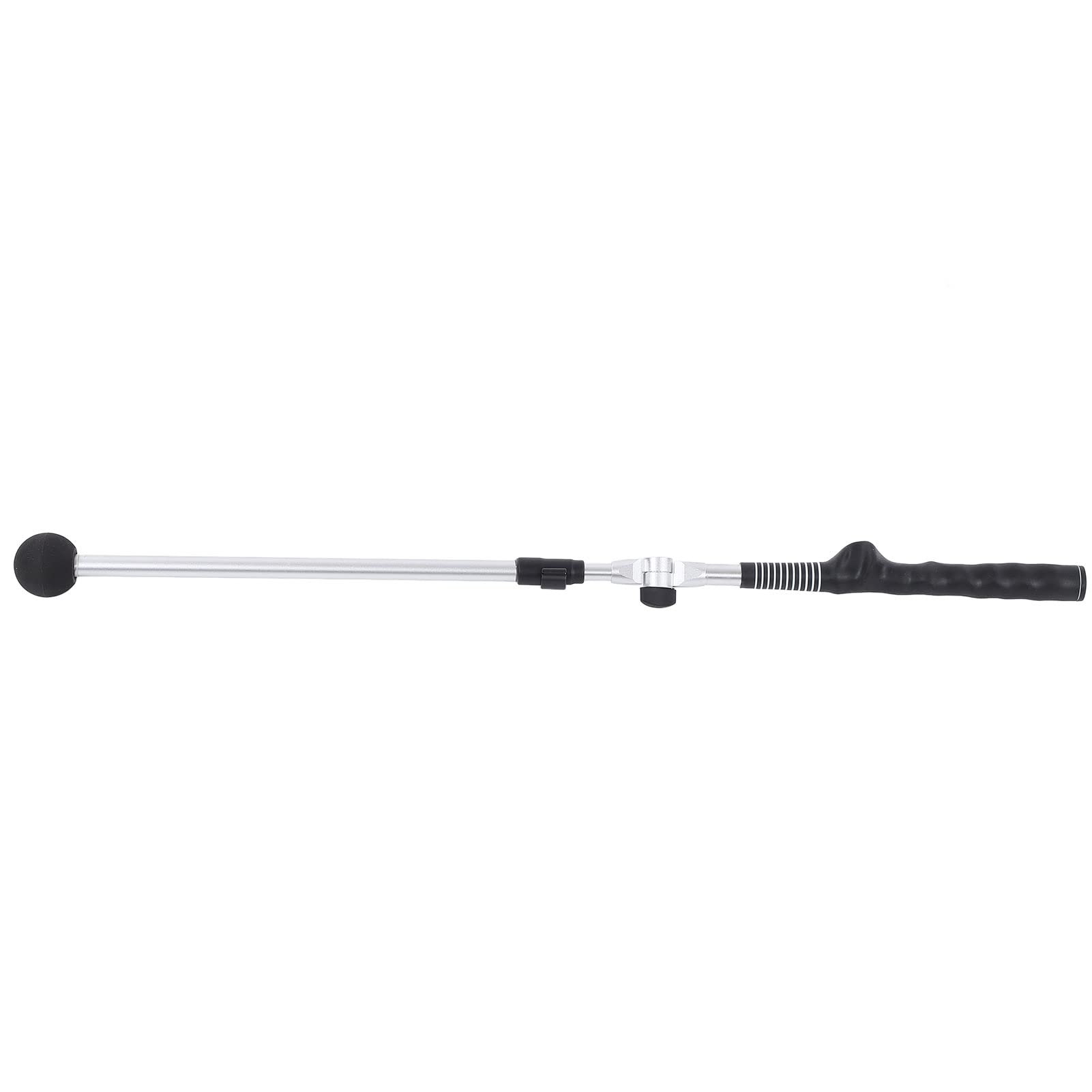 Premium Golf Swing Trainer for Tempo & Flexibility - Adjustable Warm-Up Stick for Indoor & Outdoor Practice | Perfect for Driving Range, Backyard & Golf Course Training (Black)