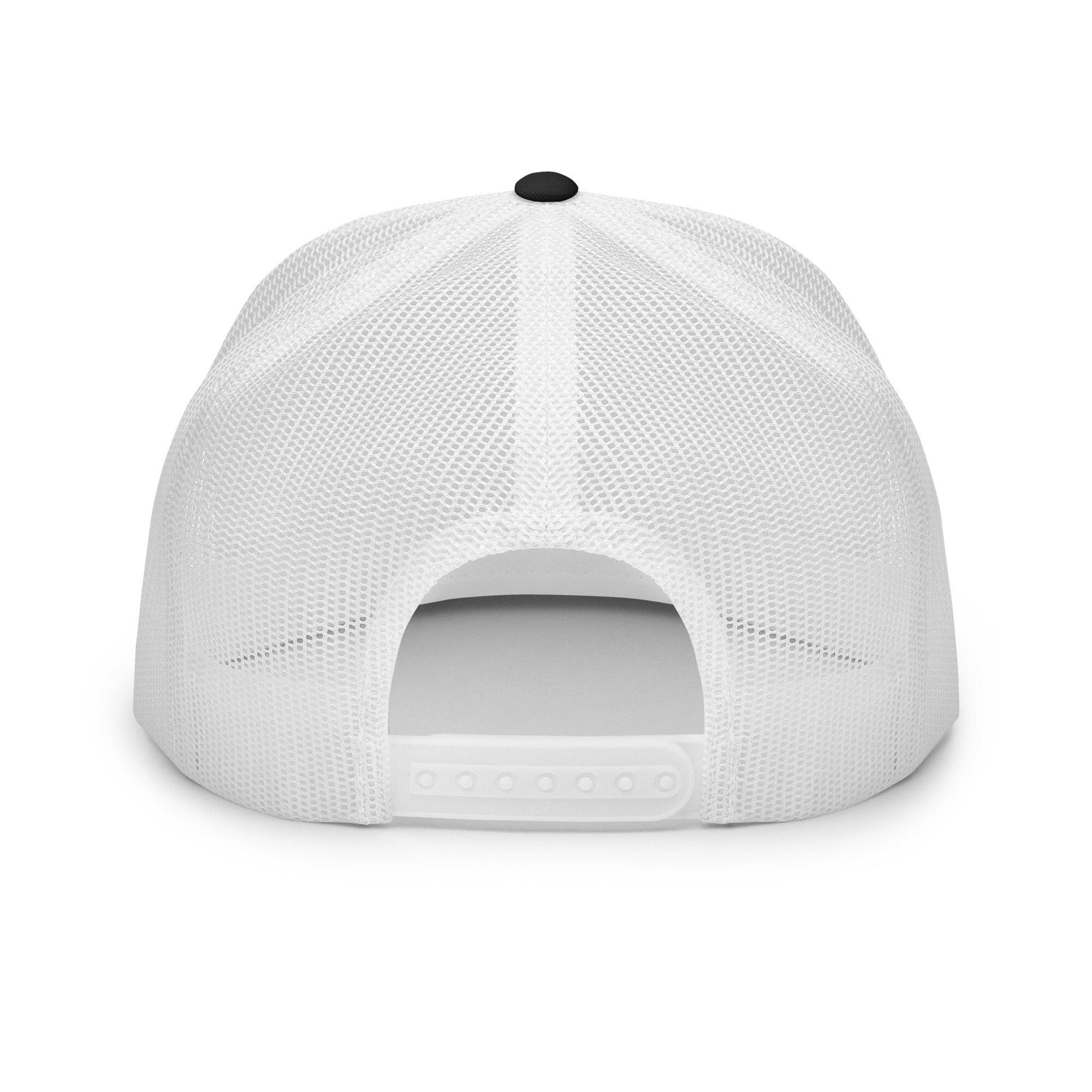 No Weak Shit Mesh Flat Bill Snapback Hat - Trendy Adjustable Baseball Cap for Men & Women - Perfect for Streetwear, Hip Hop Fashion and Outdoor Activities
