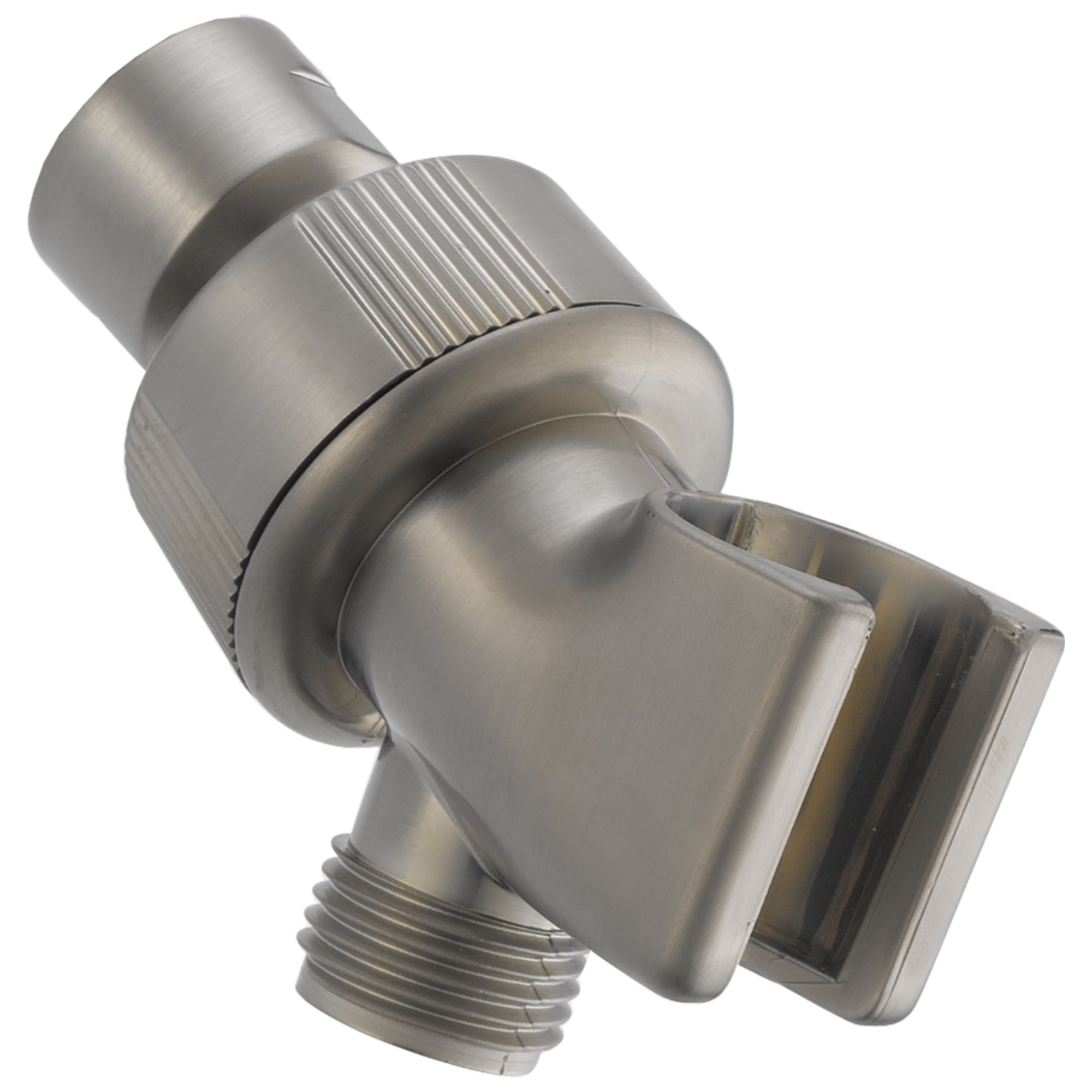 Adjustable Stainless Steel Shower Arm Mount for Delta Hand Shower - U3401 SS PK - Perfect for Bathroom Renovation & Spa-Like Shower Experience