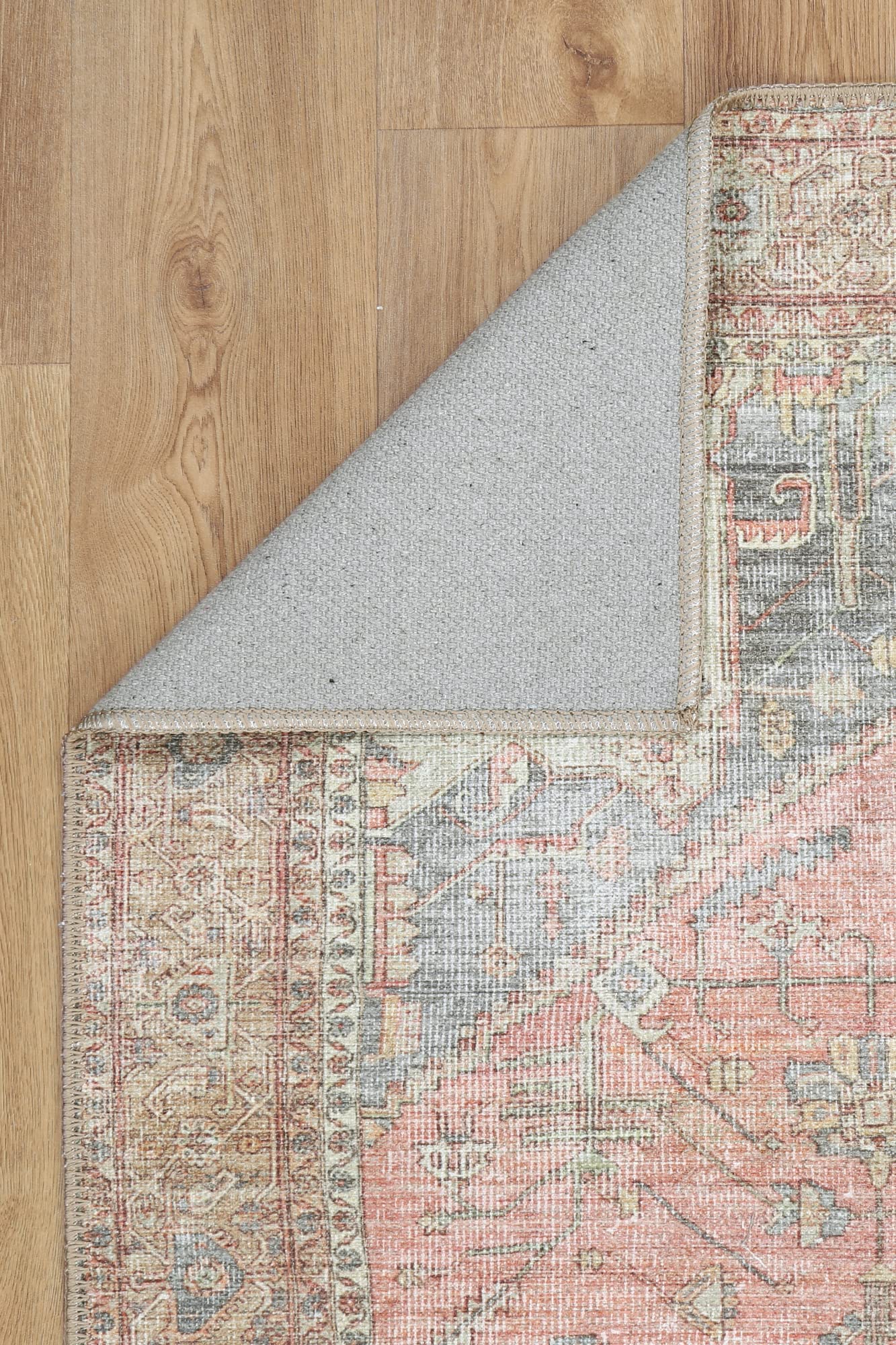 Remy Machine Washable Doormat Runner Rug - Waterproof Entryway Rug for Hallways & Doorways (2'3
