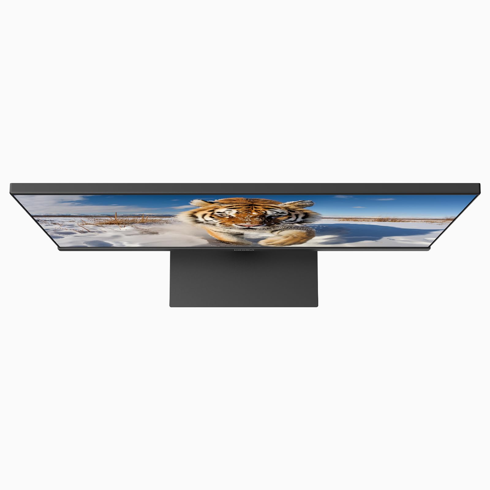 KOORUI 24-inch Gaming Monitor 120Hz Full HD 1080p IPS Display with Adaptive Sync, Ultra-Thin Bezel, VESA Mount, HDMI & VGA Ports - Perfect for Home Office, Gaming, and Entertainment (E2411H, Black)