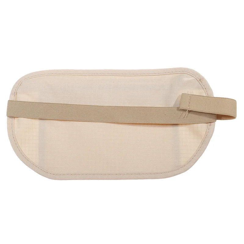 Sport Running Waist Bag - Invisible Travel Waist Pack with Hidden Security Wallet for Passport & Money - Perfect for Jogging, Hiking & Air Travel