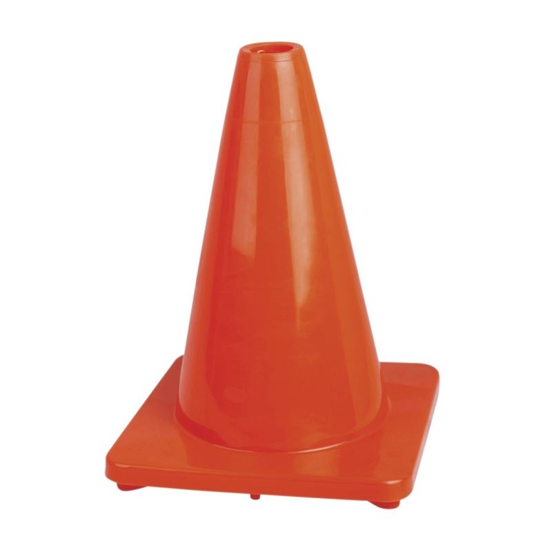 12 Pack Premium PVC Traffic Cones - Heavy Duty Safety Cones for Construction, Road Work, Parking, and Event Crowd Control
