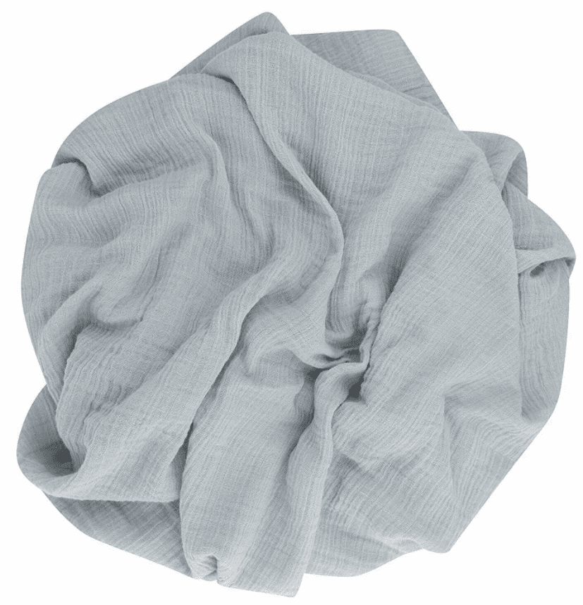 Ely's&Co. Soft Breathable Muslin Swaddle Blanket for Babies - Single Pack - Perfect for Swaddling, Nursing Cover & Stroller Blanket