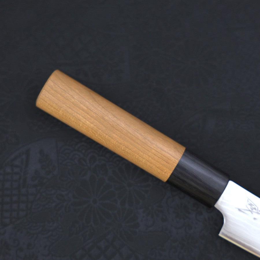 Premium VG-10 Damascus Steel Petty Knife 130mm with Cherry Wood Handle - Perfect for Slicing, Peeling & Precision Kitchen Tasks