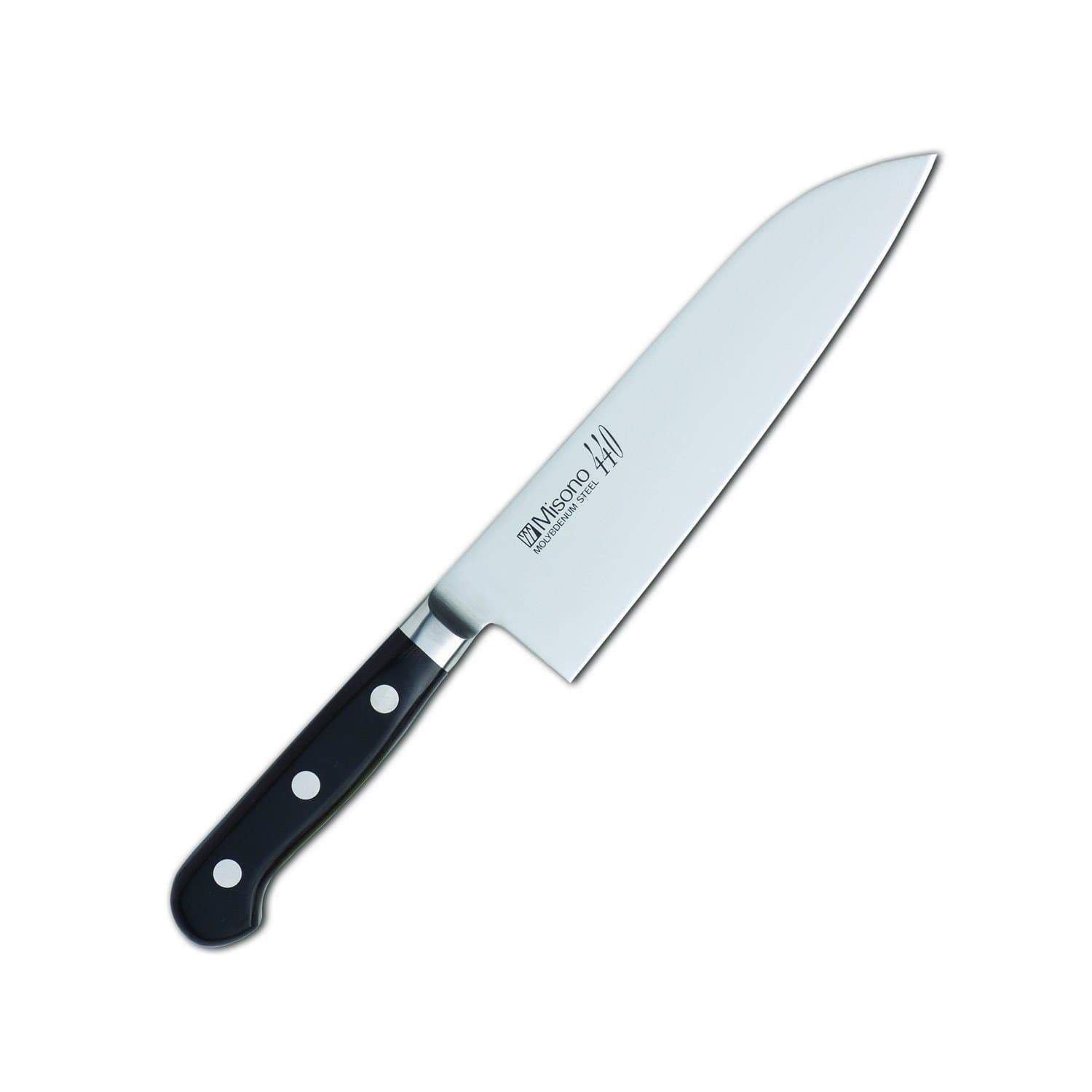 Premium Misono 440 Series Santoku Knife 7-Inch - Japanese High Carbon Stainless Steel Kitchen Knife for Slicing, Dicing & Chopping - Perfect for Home Chefs & Professional Cooking