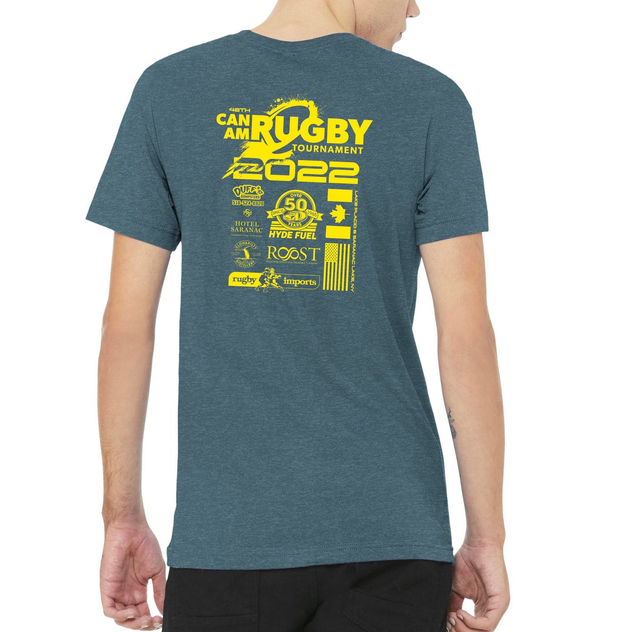 2022 Can Am Tournament T-Shirt - Men's Comfortable Cotton Tee for Sports, Casual Wear & Outdoor Activities