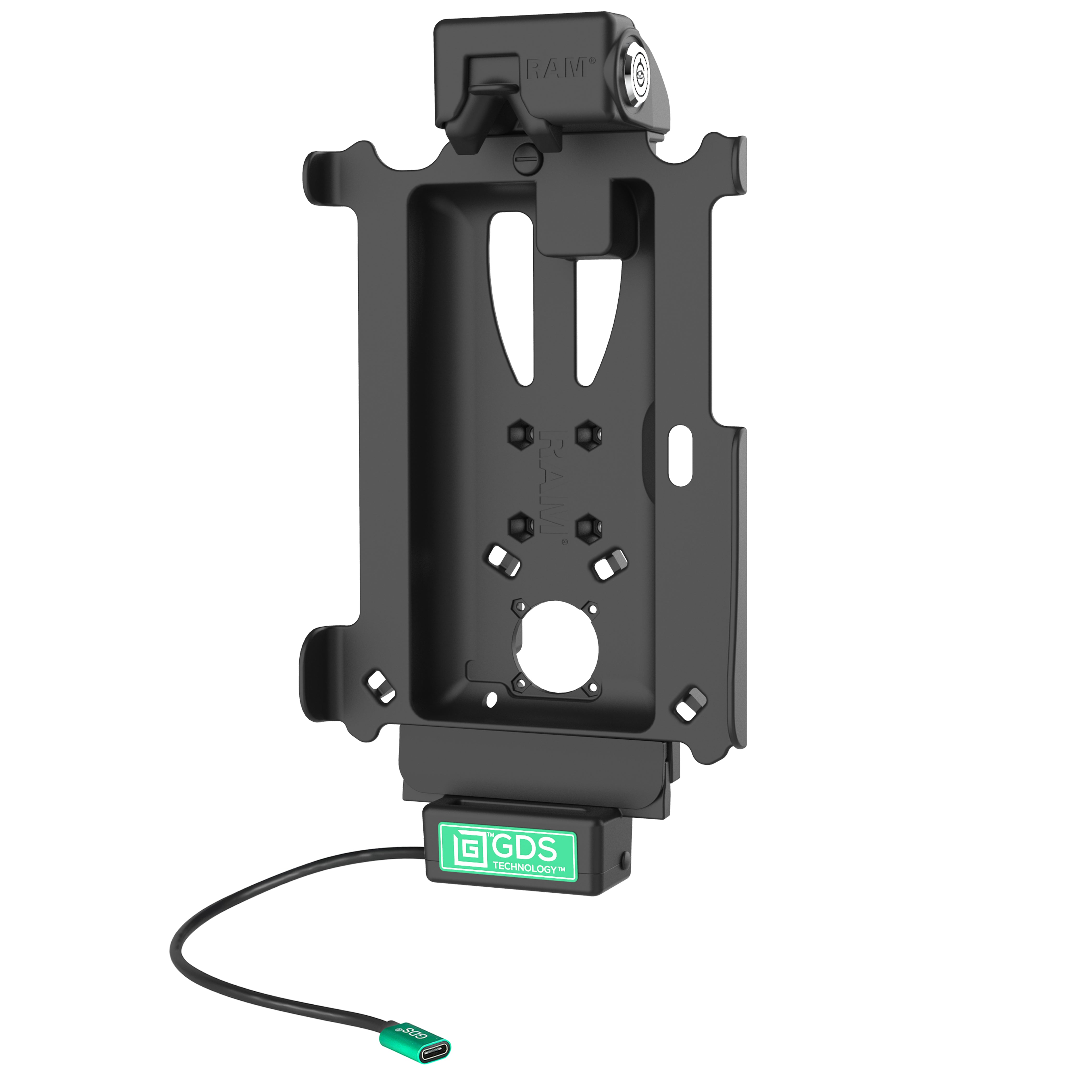 Locking GDS® Tough Dock™ for Samsung Tab Active4 Pro - Secure Charging Station with Heavy-Duty Protection - Ideal for Warehouses, Construction Sites & Industrial Use
