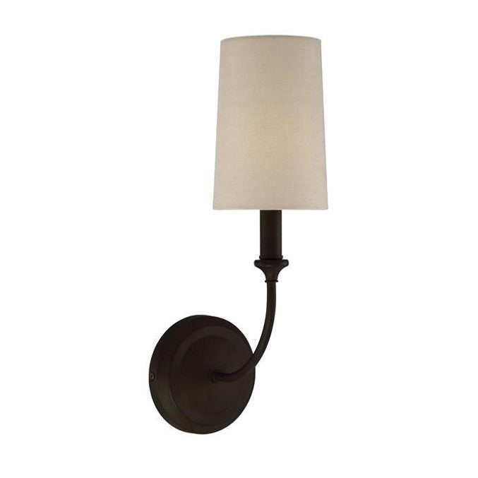 Jenna Wall Sconce - Modern LED Wall Light Fixture for Bedroom, Living Room & Hallway - Dimmable Indoor Lighting with Plug-in or Hardwire Installation