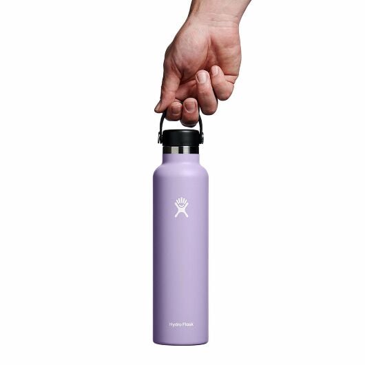 24 oz Standard Mouth Water Bottle - BPA-Free, Leak-Proof Stainless Steel Insulated Bottle for Gym, Hiking & Everyday Use