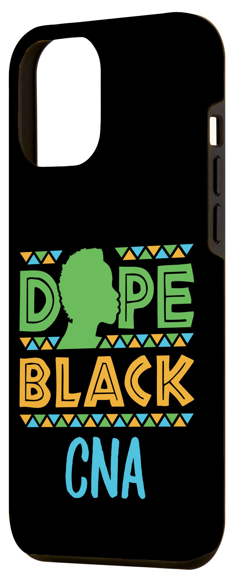 iPhone 12 Pro Max Case - Premium Black Protective Cover for Nurses & Healthcare Workers | Shockproof Slim Fit Phone Cover for CNA, RN, Medical Professionals | Perfect for Hospital Shifts & Daily Use
