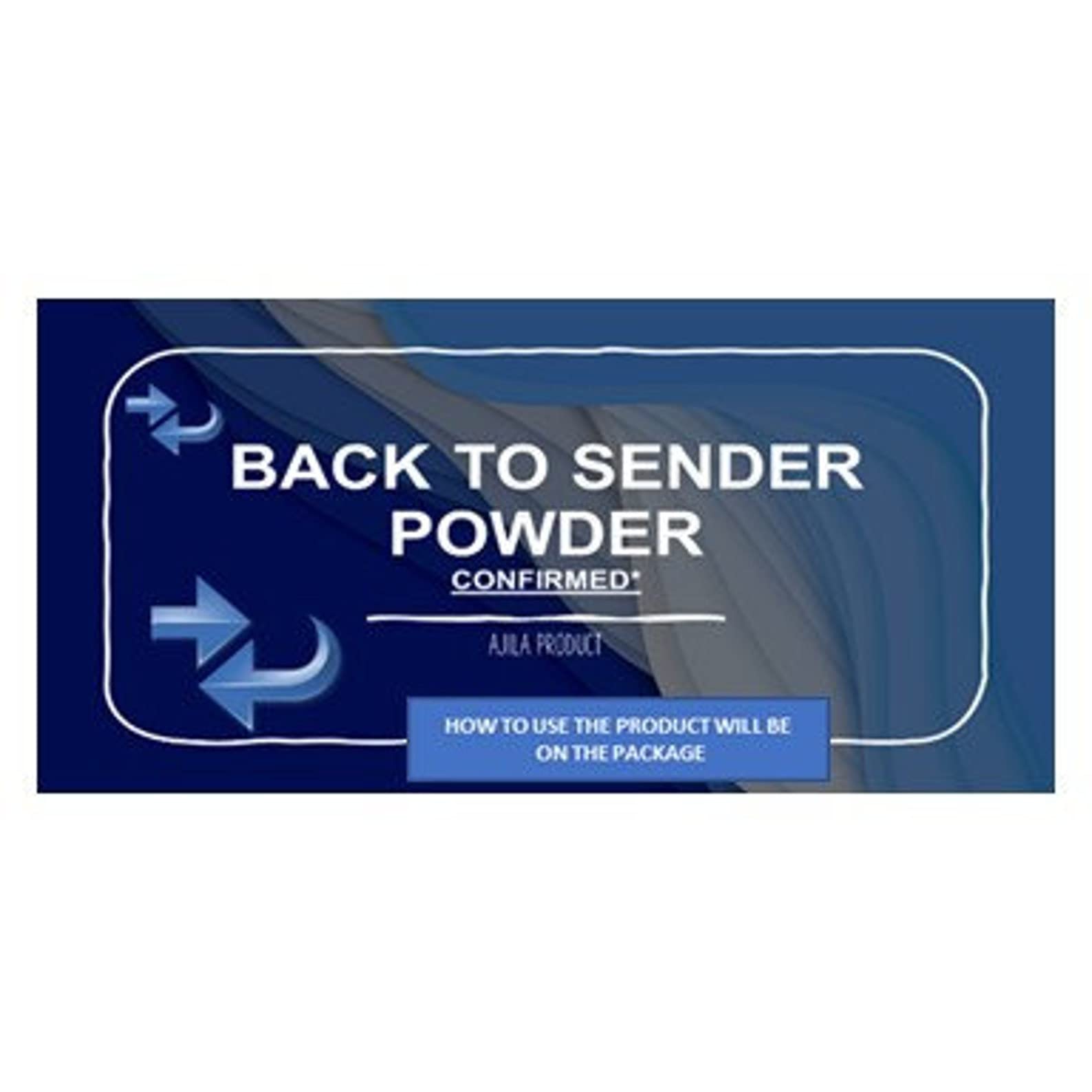 Return to Sender Powder - Premium Quality, Fast-Acting, Unscented | Perfect for Pranks, Gag Gifts & Office Fun