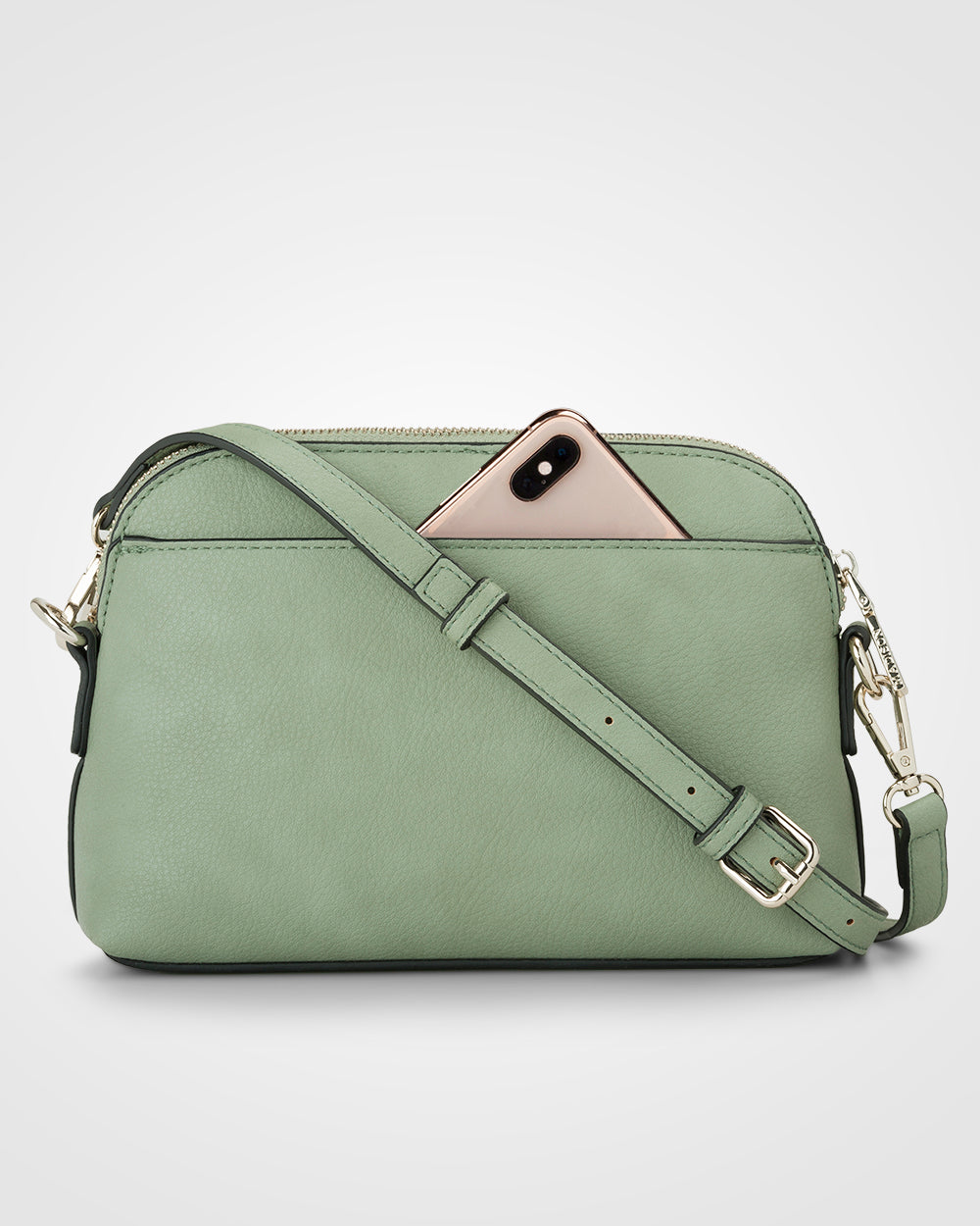 Sophie Curve Top Crossbody Bag for Women - Fashionable Leather Shoulder Purse with Adjustable Strap, Perfect for Daily Use, Travel & Shopping