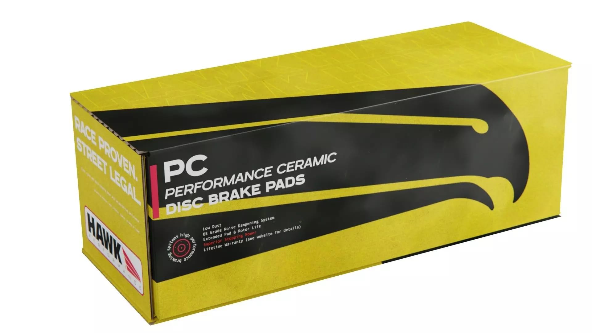 HB453Z.585 High-Performance Ceramic Street Brake Pads - Low Noise, Long-Lasting for Sedans, SUVs & Trucks - Perfect for Daily Commuting & City Driving