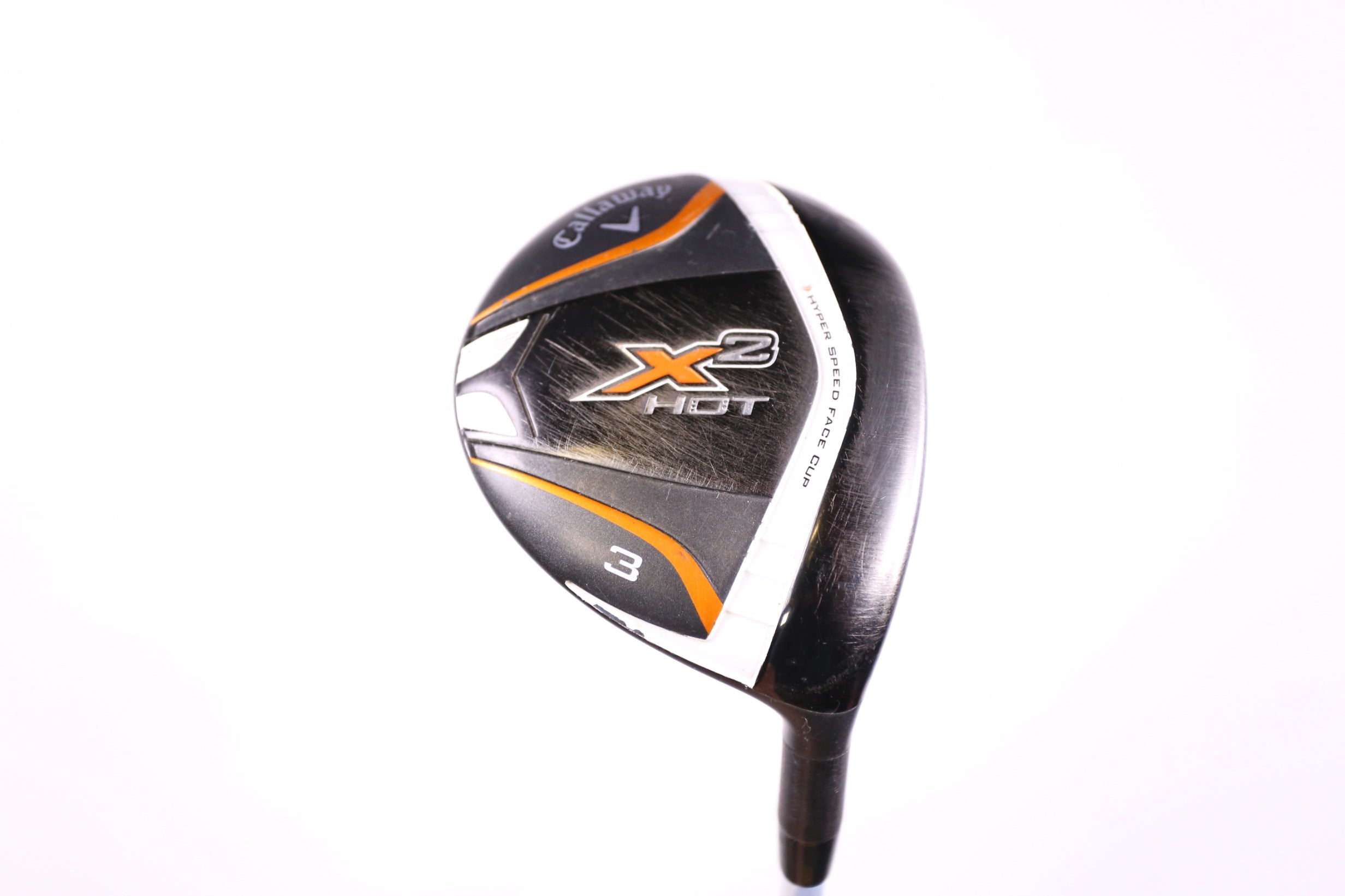 Used Callaway X2 Hot 3 Wood Right Handed 15° Stiff Flex Golf Club - Perfect for Mid-Handicap Golfers on Fairway Shots