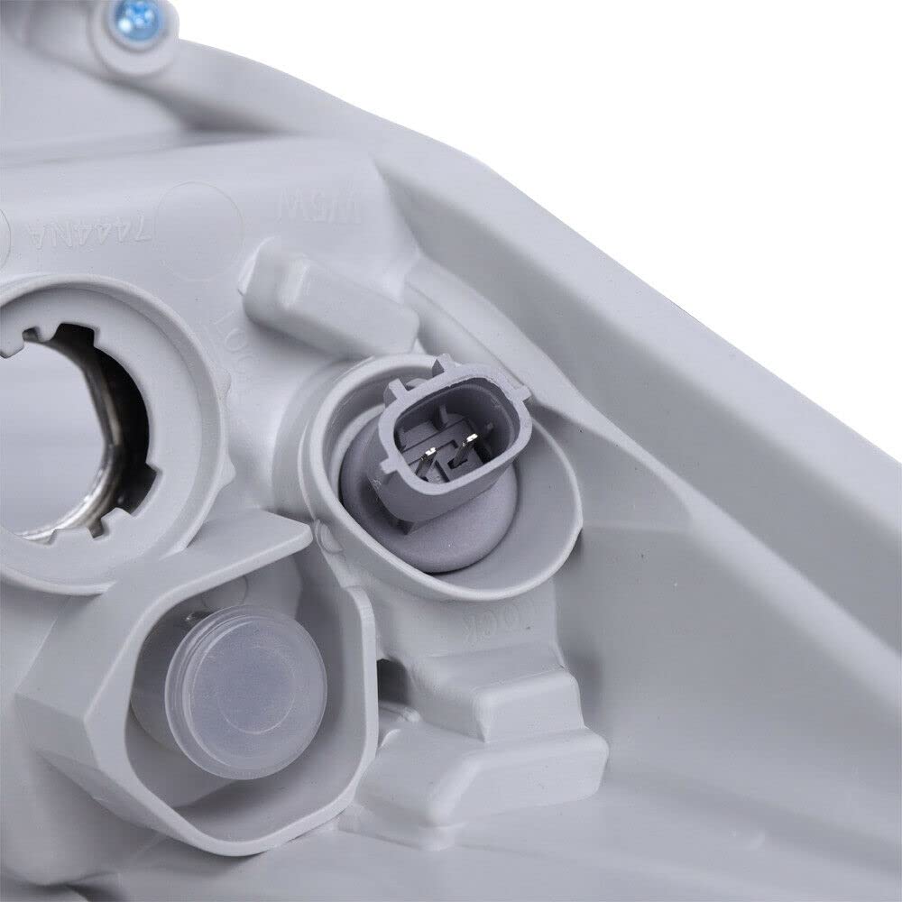 2012-2014 Toyota Camry Driver Side Headlight Assembly - Chrome Projector Headlamp Replacement (Part #8115006470, 8111006470) for Improved Night Visibility & Safety Driving