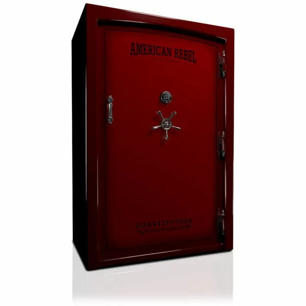 American Rebel CS60 Constitution 60 Gun Safe - Fireproof & Secure Gun Cabinet for Home & Office - Heavy Duty Rifle Storage with Digital Lock & Steel Construction - Perfect for Firearms, Ammo & Valuables Protection