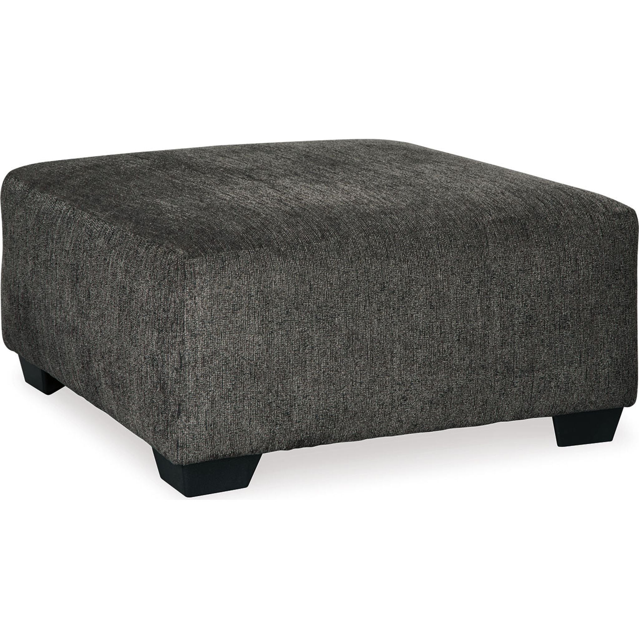 Ballinasloe Oversized Accent Ottoman - Large Round Storage Footrest Pouf with Tufted Design for Living Room, Bedroom & Home Decor