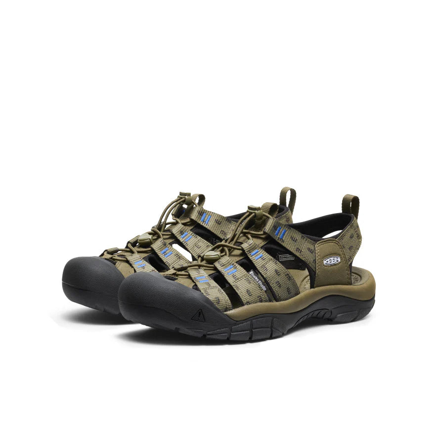 ÉTUDES STUDIO Men's Newport Retro Sneakers in Olive Green - Stylish Casual Shoes for Urban Streetwear & Everyday Wear