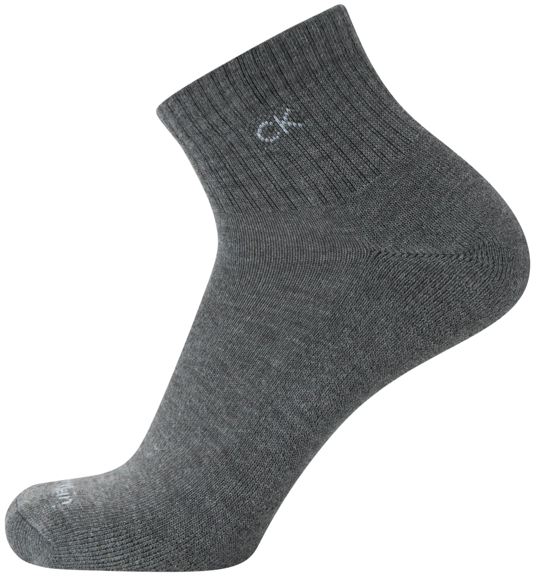 Calvin Klein Men's Performance Cushioned Quarter Socks - 12 Pack Athletic Ankle Socks for Running, Gym & Casual Wear (Sizes 7-12) - Breathable Comfort for Everyday Use