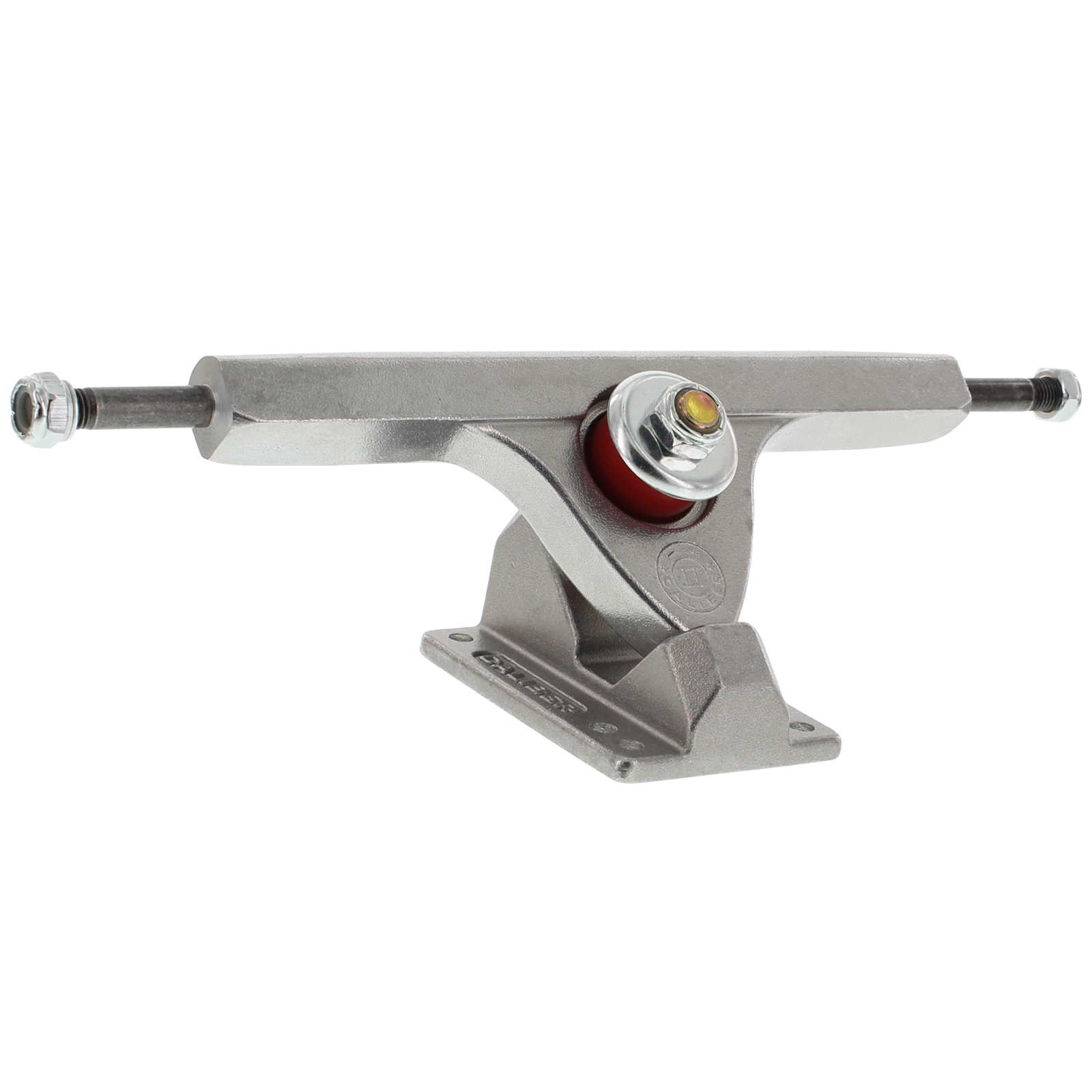 Caliber II Fifty 10/50 Degree Raw Skateboard Trucks - Set of 2 - Premium Skateboard Parts for Street & Park Riding | Durable Aluminum Construction for Smooth Turns & Stability