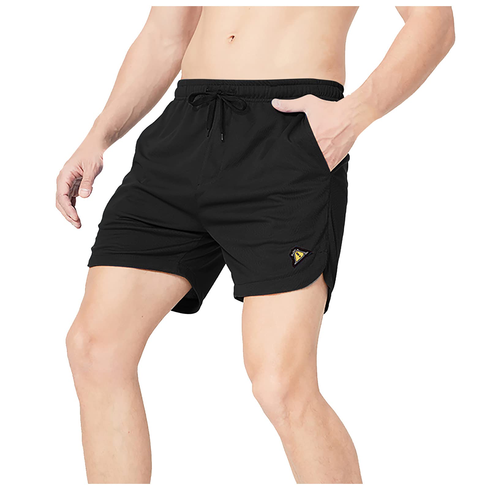 Men's Athletic Workout Shorts with Pockets - Breathable Gym Running Shorts, Drawstring Waist for Training, Biking & Outdoor Sports | Perfect for Jogging, Basketball & Summer Activities
