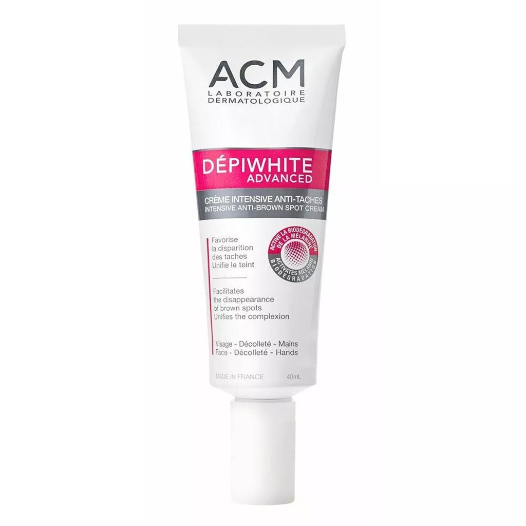 ACM Depiwhite Advanced Brightening Cream for Dark Spots & Hyperpigmentation - 40ml | Skin Lightening Treatment for Even Tone & Glow | Perfect for Daily Skincare Routine & Nighttime Use