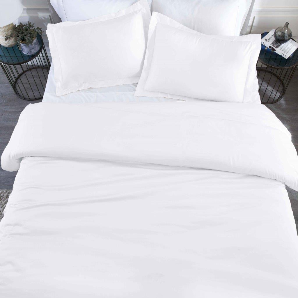 Premium 400 Thread Count Modal Duvet Cover Set from Beechwood - Ultra Soft & Breathable Bedding for All Seasons - Perfect for Master Bedroom, Guest Room, and Luxury Hotels