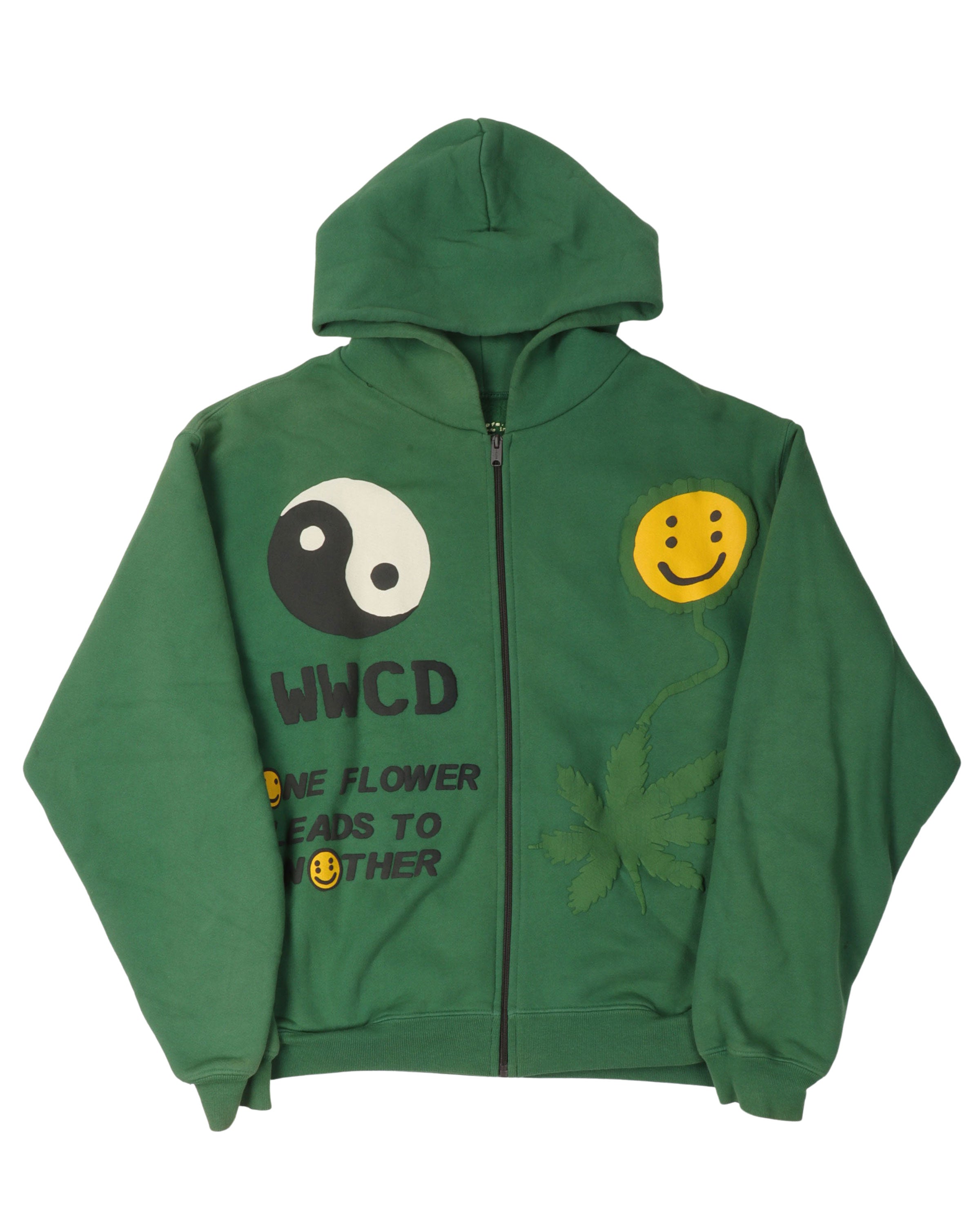 Earth First Zip Up Hoodie for Men & Women | Eco-Friendly Cotton Pullover | Casual Streetwear & Outdoor Activities