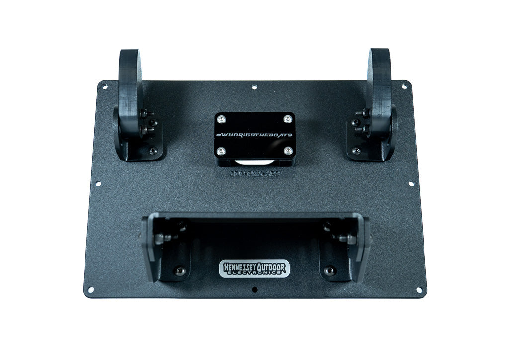 H.O.E. Dual Console Mount System for Phoenix - 3 Gauge Panel, 13.125