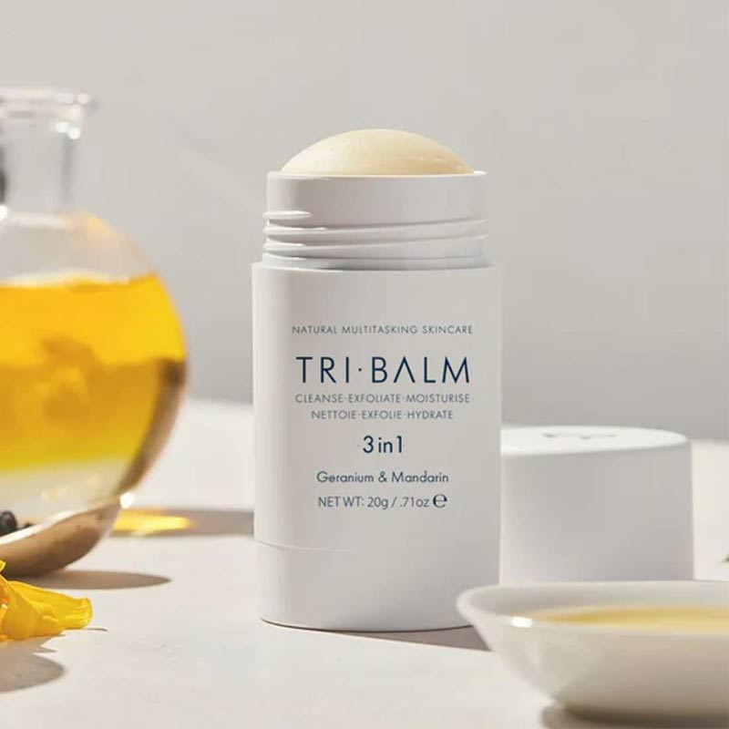 Formulae Prescott Tri Balm Essential Stick - All-Natural Healing Balm for Dry Skin, Lips & Minor Cuts | Perfect for Outdoor Activities, Travel & Daily Skincare
