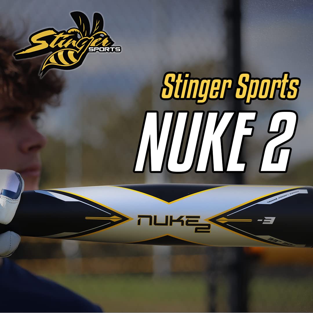 Stinger Nuke 2 BBCOR Baseball Bat - Drop 3 (-3) | 2 5/8