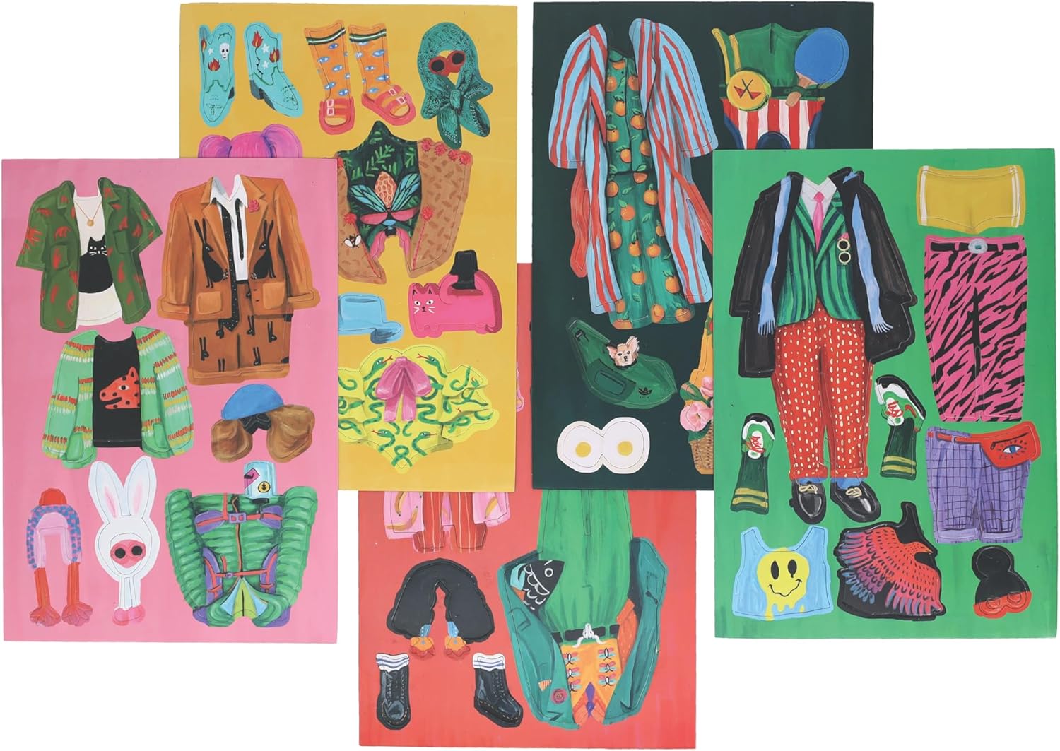 Fearless Fashion Magnetic Dolls - Mix & Match Dress Up Set for Kids | Creative Play & Pretend Fun