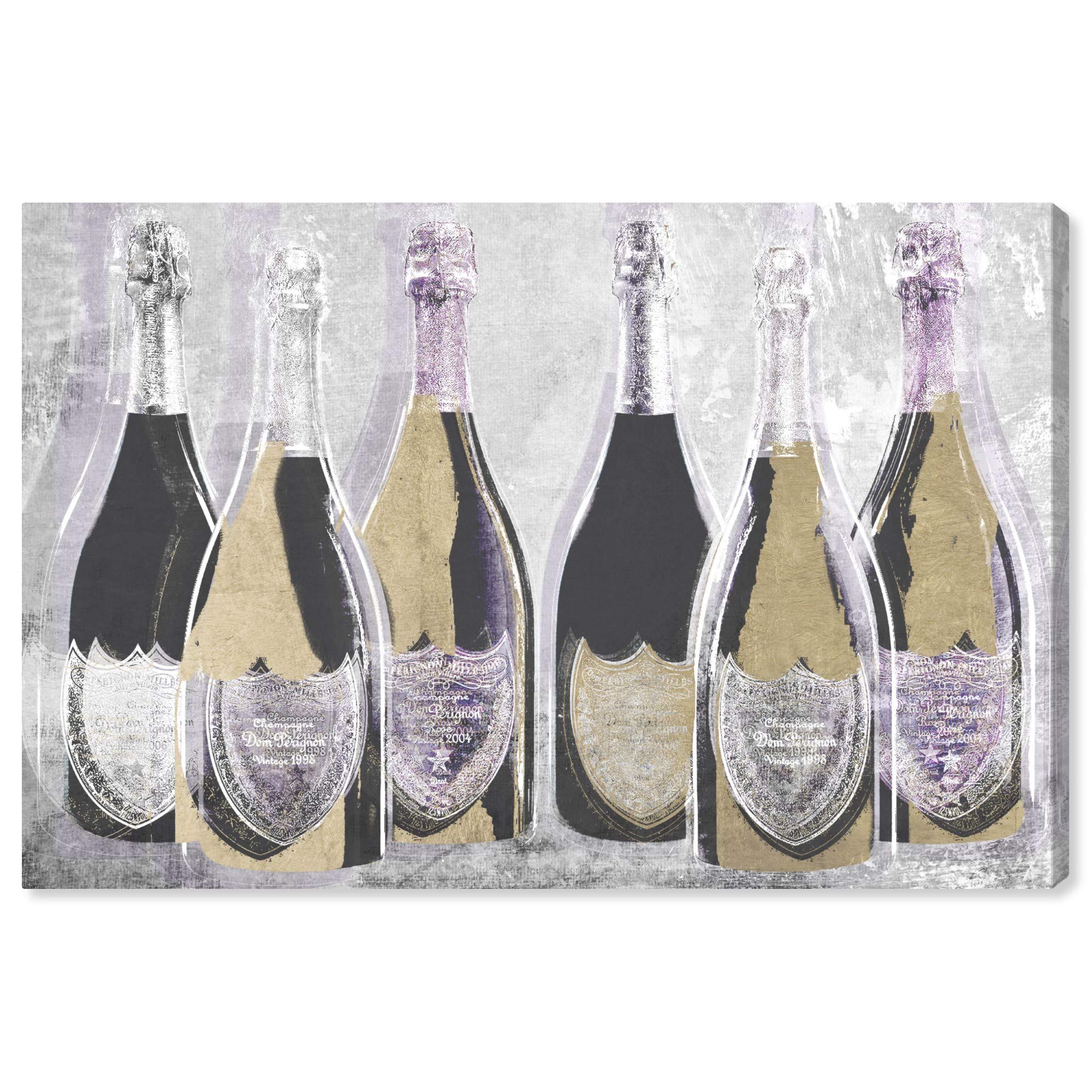 Wynwood Studio 'Dom Party Night' Champagne Wall Art Canvas Print - 30