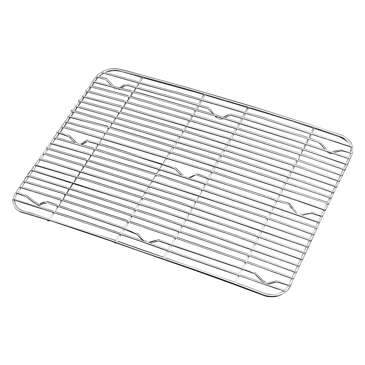 EBM Stainless Steel Cooling Rack for Baking - Heavy Duty Oven Safe Wire Grid for Cookies, Cakes, Bread & Pastries - Perfect for Kitchen, BBQ & Food Presentation