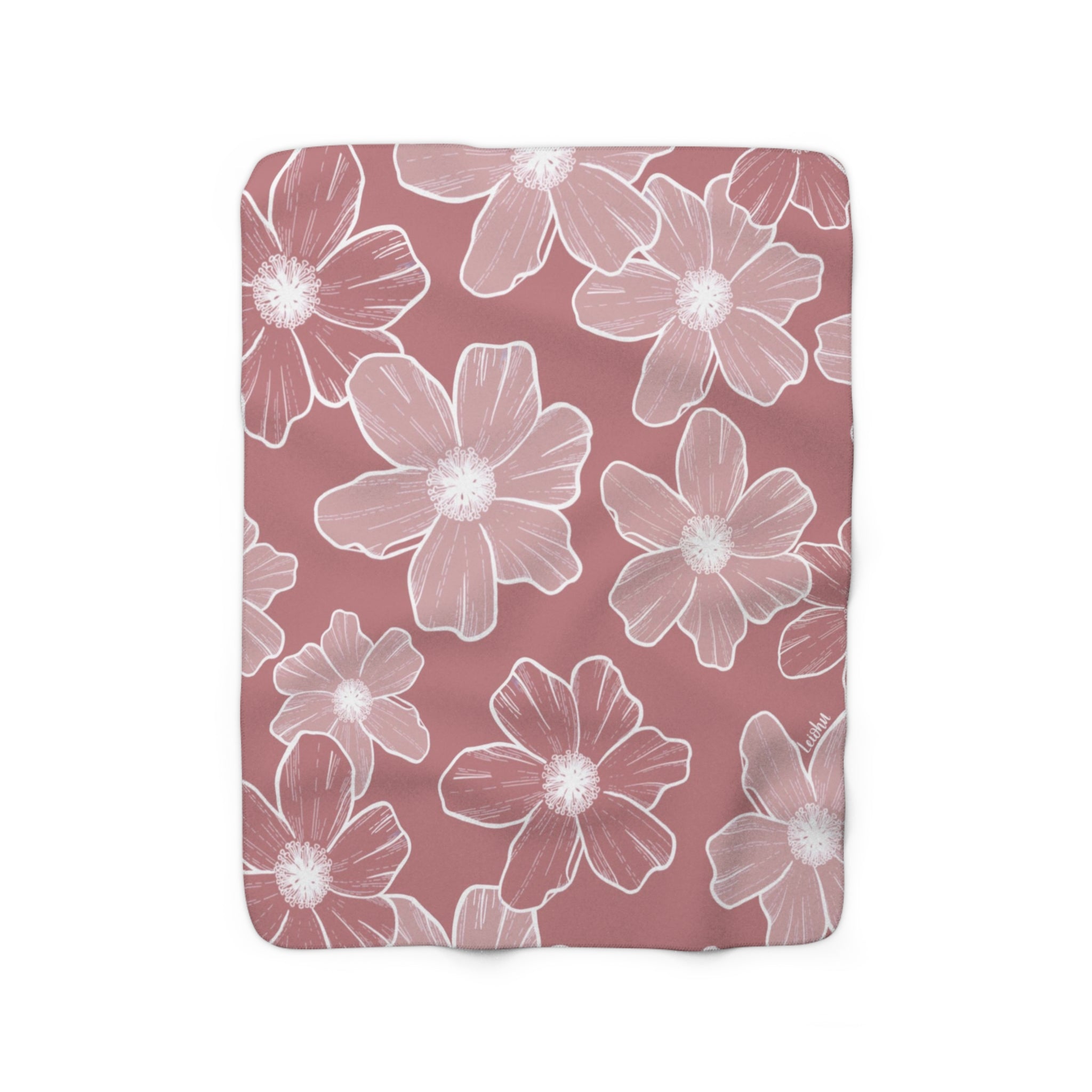 Pua Kala Sherpa Fleece Blanket - Ultra Soft & Warm Winter Throw - Perfect for Bed, Couch & Travel