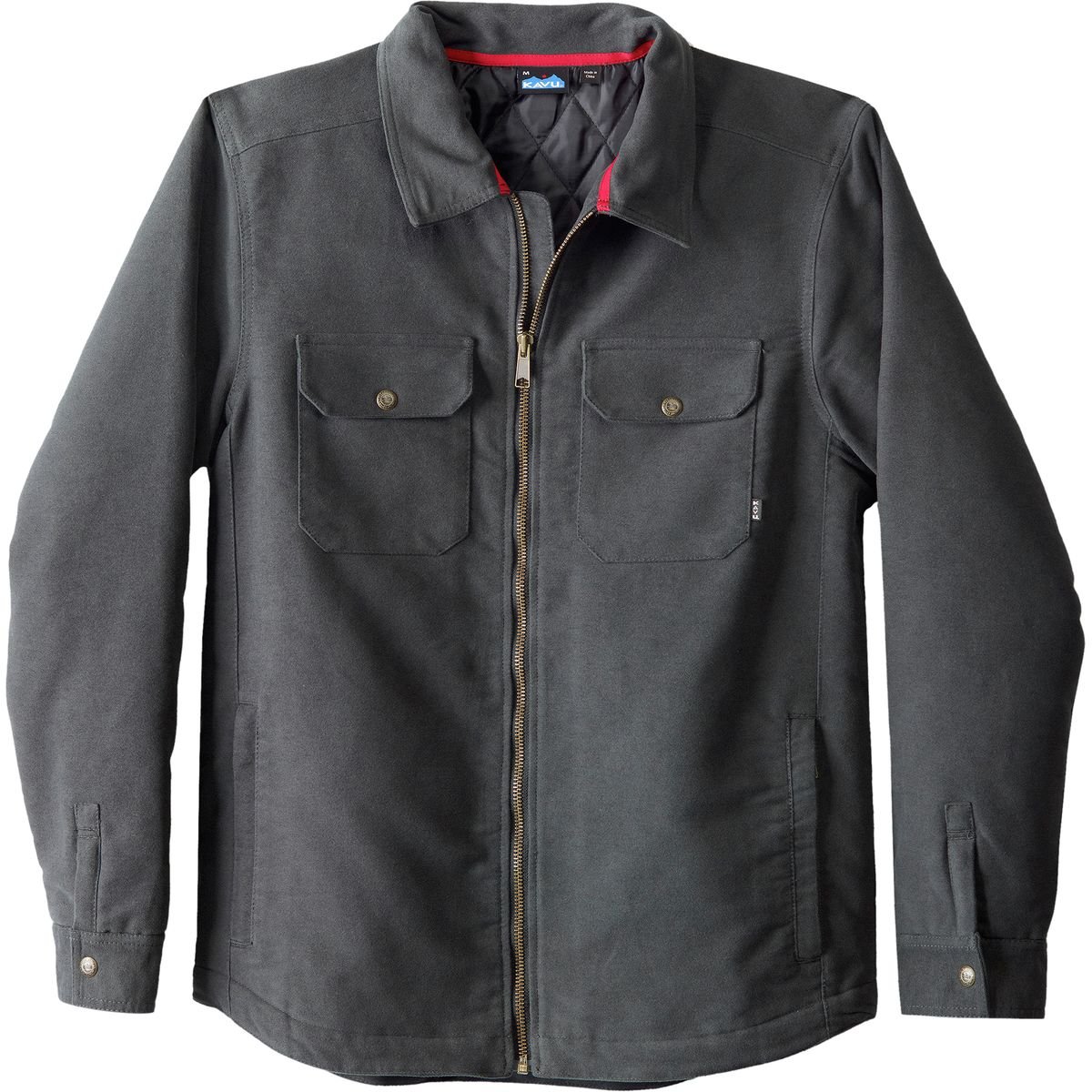 KAVU Men's Woodsman Shirt - Durable Flannel Button-Up for Outdoor Adventures, Hiking & Camping