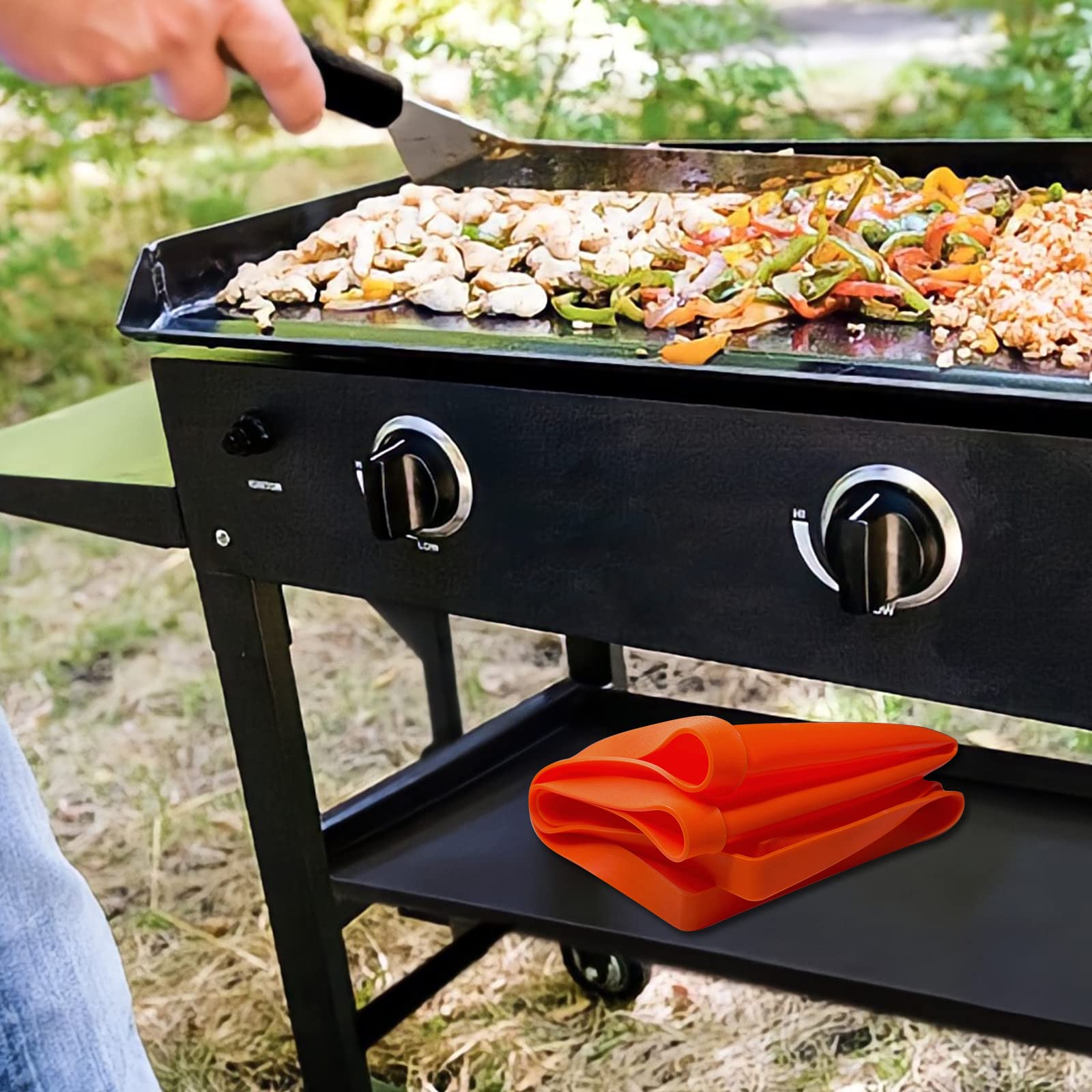 **Heavy Duty Food Grade Silicone Griddle Mat for Blackstone 28