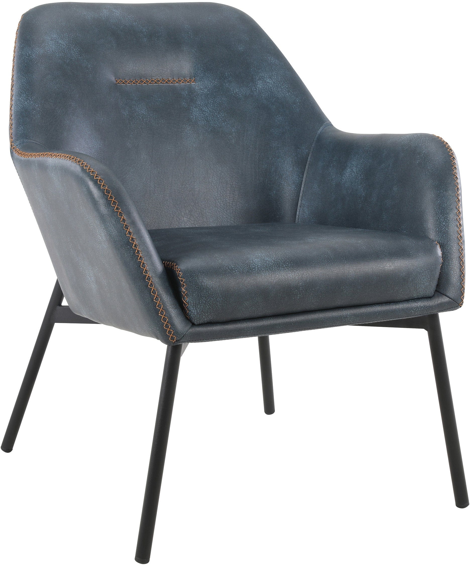 Office Star Brooks Accent Chair [BRK] - Modern Home Office Chair with Padded Seat & Back - Perfect for Workspaces, Living Rooms & Reading Nooks