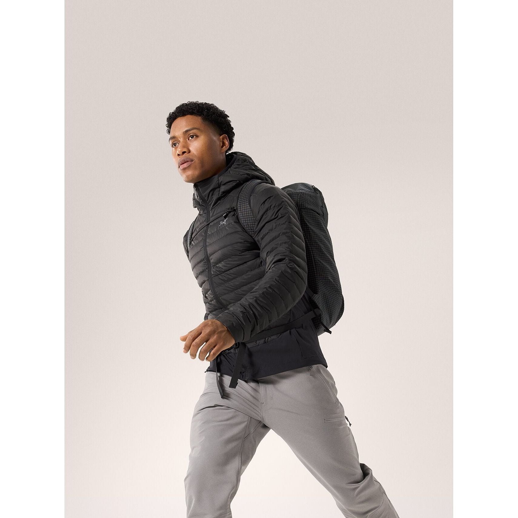Arc'teryx Men's Cerium Hybrid Hoody - Lightweight Down Jacket for Hiking & Outdoor Adventures | Water-Resistant & Packable Insulated Coat for Cold Weather Camping & Travel