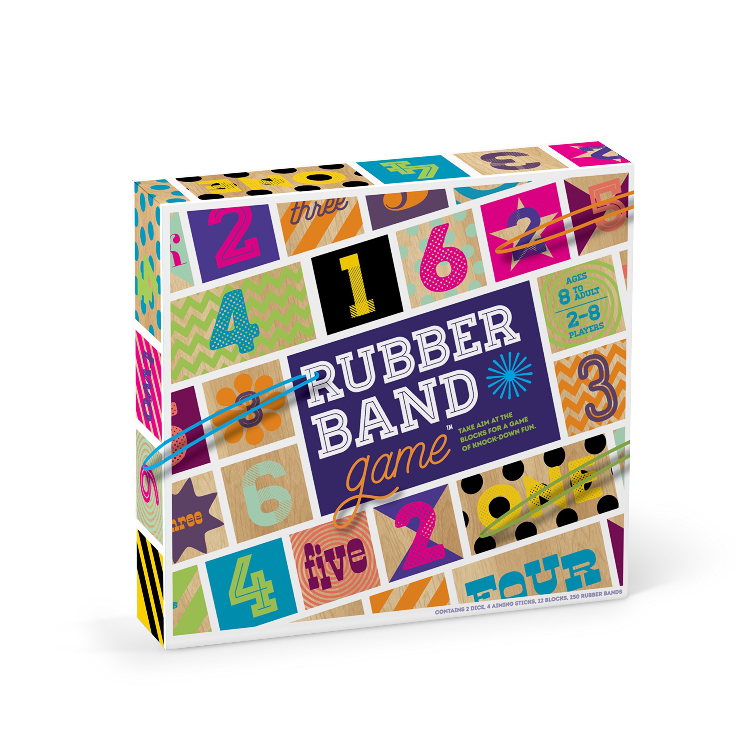 Ann Williams Rubber Band Game - Award-Winning Stretchy Fun Family Board Game for Kids & Adults - Perfect for Parties, Game Nights & Classroom Activities