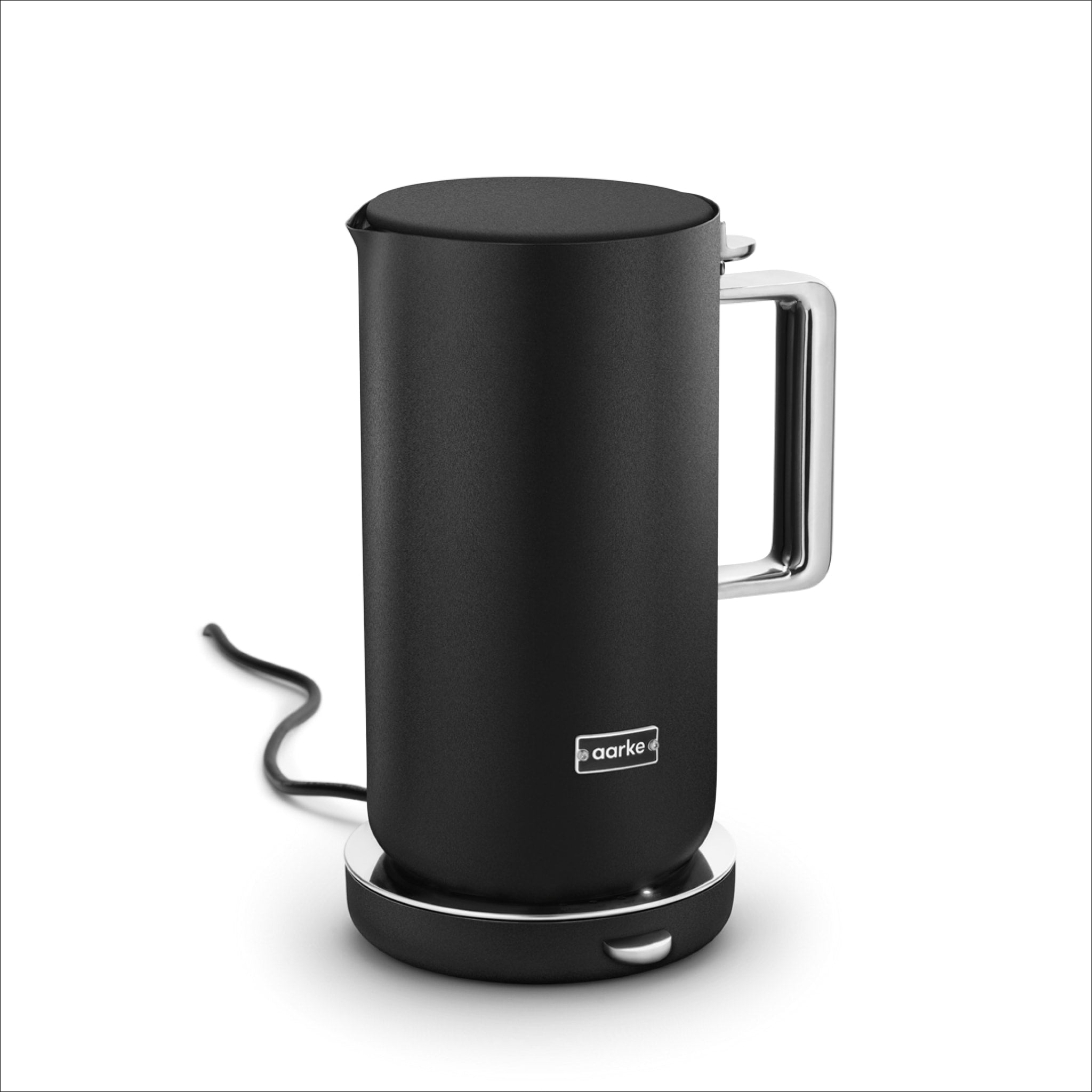 Premium AARKE Matte Black Electric Kettle - Fast Boiling & Quiet Operation - Perfect for Home, Office & Tea/Coffee Lovers - BPA-Free Stainless Steel Water Boiler