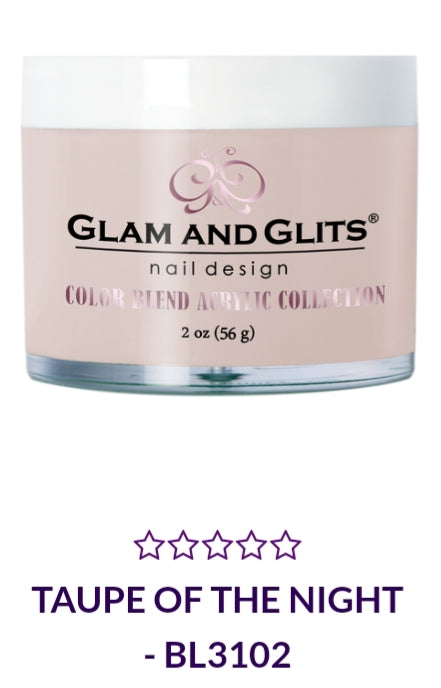 GLAM AND GLITS COLOR BLEND COLLECTION VOL.3 BL3102 - 2 oz Eyeshadow Palette in TAUPE OF THE NIGHT | Perfect for Night Out Makeup & Evening Glam Looks